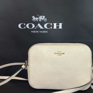Coach White Crossbody Bag